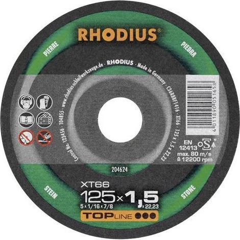 Disco da taglio Rhodius xt 66 180 mm 1,9 mm