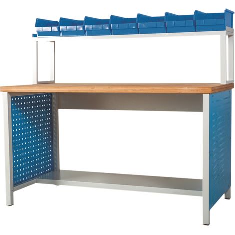 Cadre supérieur pour établi H 360xL 1500xP 300mm gris clair