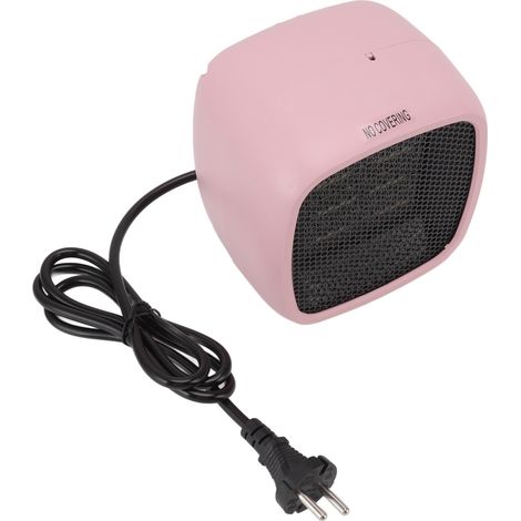 Mini chauffage d'appoint électrique portable pour bureau ou maison, rose, 220 V (UE) (1/5)