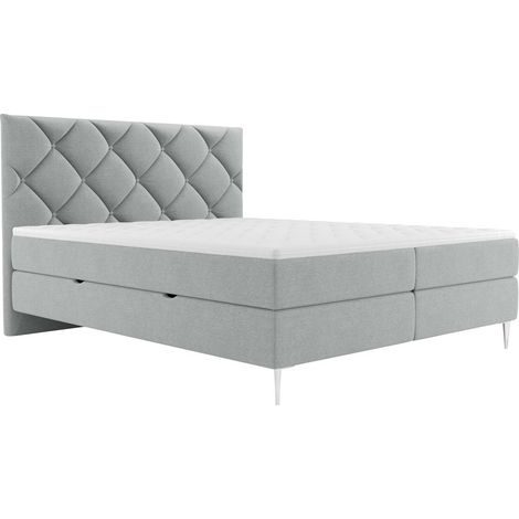 Lit boxspring ComfiDream Myrel, Verita 85, Double, Continental, 180x200, Tissu, Disponible, 188x207x117cm (1/5)