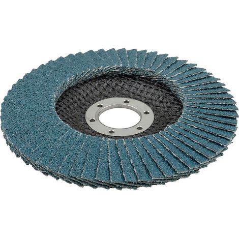Disco lamellare abrasivo WS Wolfcraft, grana 60, 115 mm (5651000) (1/2)