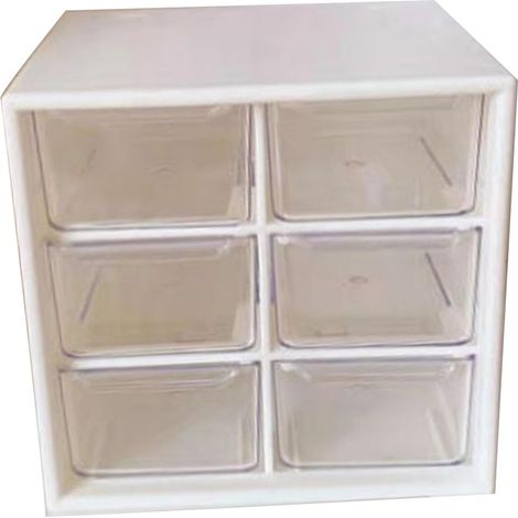 6-Drawer Storage Box, Cosmetic Storage Case (1/5)