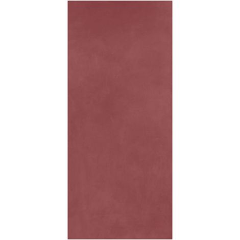 Carrelage effet Enduit Rouge Argile 278x120x0,6 cm Mat Calviro - Mur intérieur (vendu par carton de 3,336 m²) - RO'MA CARRELAGE