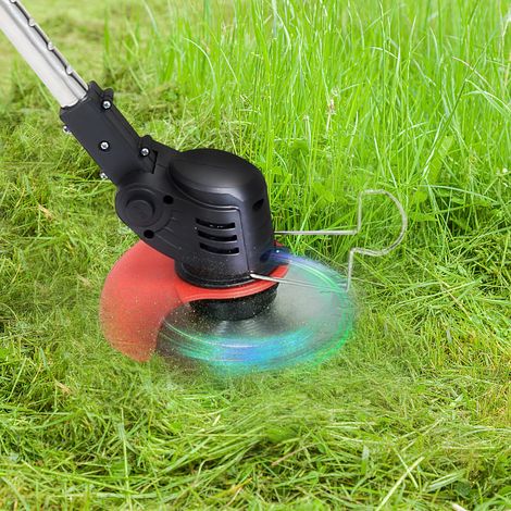TolleTour Coupe-bordures électrique sans fil 21V, double batterie, outil de jardin avec lames multiples (1/5)