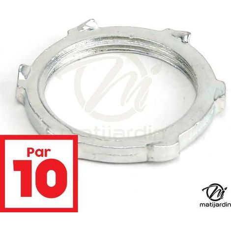 10 écrous de pot déchappement pour Briggs & Stratton N°261564 (1/3)