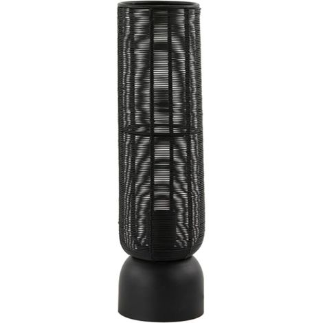 Light & Living - tischlampe - Lezuza - schwarz - metall - E27 -