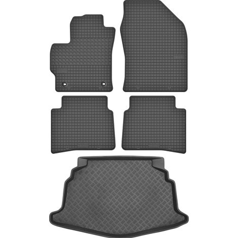 Toyota Corolla XII Schrägheck ab 2018 SET - Gummifußmatten + Kofferraummatte