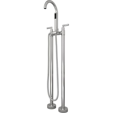 Armatur freistehende Wanne Badewanne Wannenmischbatterie Standarmatur AF03 (1/5)