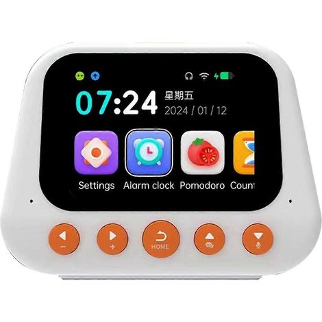 Réveil intelligent IA pour enfants, réveil autodiscipliné B--