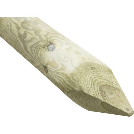 Palisade Ø 9 cm, Länge 100 cm, kesseldruckimprägniert Holzpalisaden