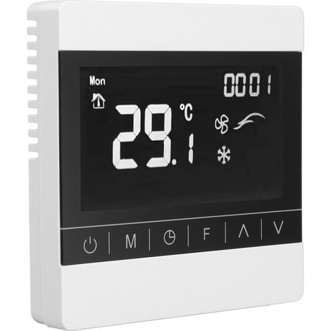 Programmierbarer Fußbodenheizungsthermostat AC220V, intelligenter Temperaturregler, Wandregler für Fußbodenheizung, präziser Timer, 230V. (1/5)