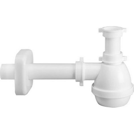 SIFONE TIPO &quotM&quot PER LAVELLI INOX AD 1 VIA SENZA PILETTA (MARCHIO LIRA) 1&quot1/2