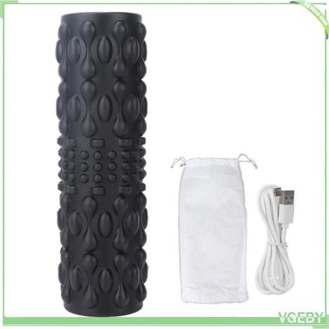 Rouleau de Yoga électrique - FAFEICY - Relaxation Musculaire - 5 vitesses - Vibration puissante - Massage musculaire (1/5)