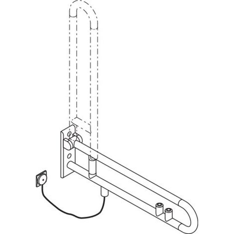 HEWI 801.50B710 99 Poignée SK, mate, version E (1/2)