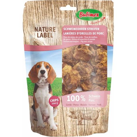Morceaux d'oreilles de porc 200G