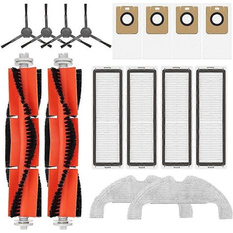 Filtre pour aspirateur brosse pour aspirateur Filtre de brosse pour aspirateur filtre de Accessoires Dreame Bot Z10 Pro – L10 Plus – D10 Plus Robot Aspirateur – Main Side Brosse Filtre Sac à poussière (1/5)