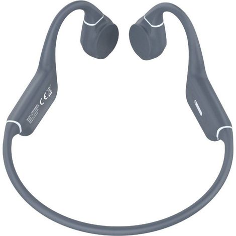 Auricolari sportivi senza fili dede conduzione ossea leotec osea kuri/ con microfono/ bluetooth/ grigio