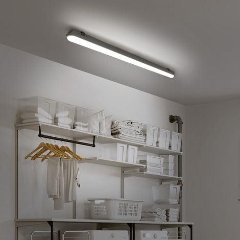 LED Wannenleuchte Feuchtraumleuchte 5000K IP65 - Ausführung: 148cm 30W (1/5)
