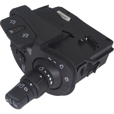 Commutateur de radio et d'essuie-glace sur colonne de direction pour R-enault Clio 3, Kangoo, Modus 8201590631, 7701068115, 8201359195 (1/5)