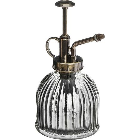 VINTAGE GLASZERSTÄUBER 8x16cm transparent