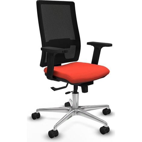 piqueras-y-crespo Modèle Horna chaise bureau orange foncé