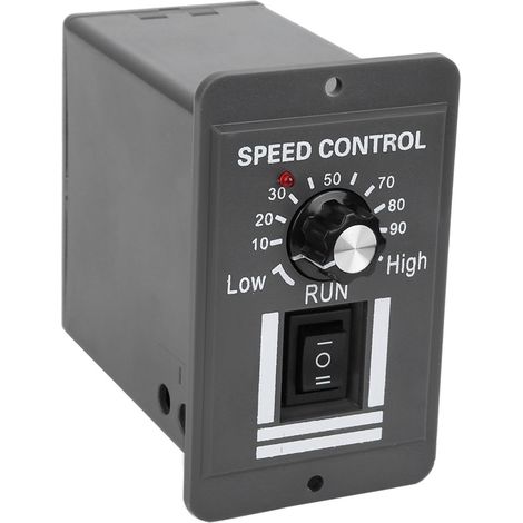 DC12-60V 20A DC Bürstenmotor-Drehzahlregler Vorwärts-/Rückwärts-Drehzahlregler (1/5)