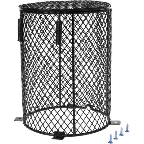 Protection pour lampe chauffante pour reptiles, abat-jour en céramique, couvercle pour ampoule chauffante. (1/5)