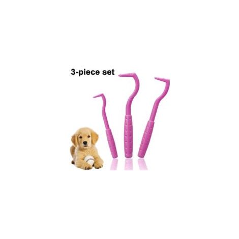 Le retrait tick Zeckenhaken Zeckenentferner Set de 3 Zeckenhebel Premium Zeckenschutz pour, par exemple, Chien, Chat, Cheval, e. t. c. Alternative à la Zeckenkarte, les tiques, Zeckenpinzette (1/5)
