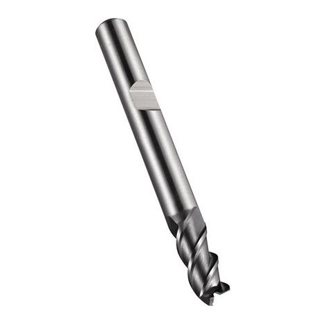Fresa C907 DIN 844 K D.8mm corte-L.19mm HSS-E-PM ALCRONA 45Grad Z.4 D