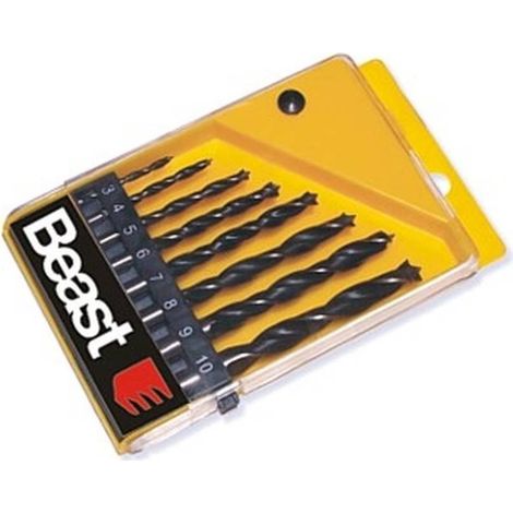 SERIE PUNTE PER LEGNO 8 pezzi - 3÷10 mm (1/5)