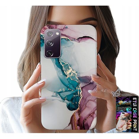 Custodia per Samsung Galaxy S20 FE - elegante custodia femminile alla moda effetto marmo (1/5)