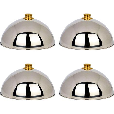 Piece 12 Inch Stainless Steel Cheese Melting and Steaming