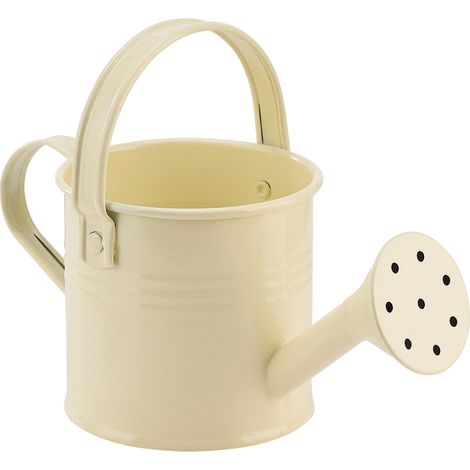 Arrosoir Grand Capacité Base Épaisse Anti-Fuite Bec Long Sans Éclaboussures [1 Pièce - Beige, Rouge, Vert Clair, Bleu Clair, Rose] (1/5)