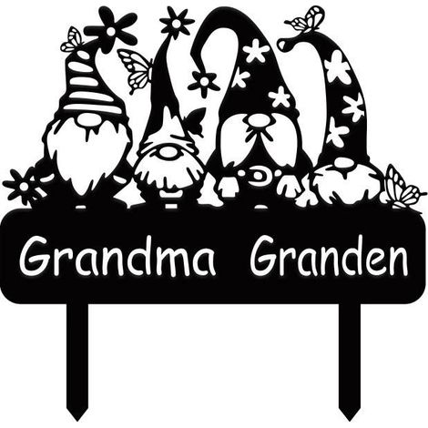 Decorazione da giardino in metallo, motivo floreale e a farfalla, palo da esterno, ideale per decorare giardini, prati e terrazze.