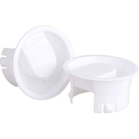 Lot de 2 couvercles de carafe à eau en plastique de qualité alimentaire résistants à la poussière et aux éclaboussures pour carafe à eau, carafe en verre, carafe de bistrot (1/5)