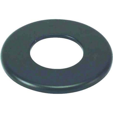 Anello per stufe a pellet pesante (mm 1,2) - in silicone - Nero Opaco - Diametro: Ø cm 12
