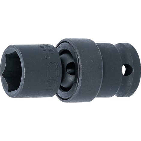 BGS Kraft-Kugelgelenk-Einsatz Antrieb Innenvierkant 12,5 mm (1/2") SW 18 mm - 5200-18