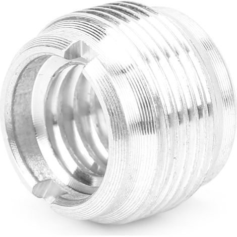 Adaptateur de vis à filetage femelle 3/8" vers mâle 5/8" pour pince de pied de microphone (1/5)