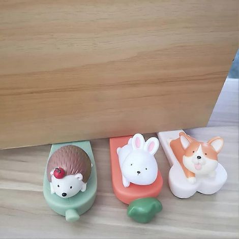 Cale-porte, petit cale-porte mignon, cale-porte pour chien, cale-porte pour animaux de compagnie, cale-porte - JBMEDIA (1/4)