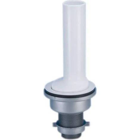 Säurebeständiger Ablauf für Chemielabor, Durchmesser 90mm, Rohr 170mm