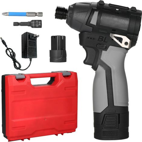 Ensemble de tournevis sans fil 18 V avec moteur sans balais, rechargeable, sans fil, avec 3450