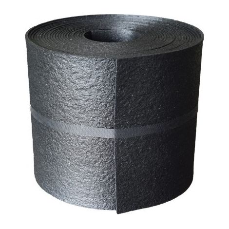Jardinex – Bordure de jardin flexible 10 m – Noir 19 cm – Souple et imputrescible – Installation facile avec piquets – Retient la terre (1/3)