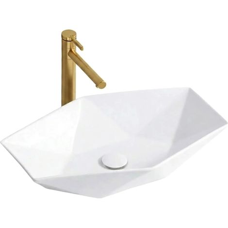 LAVABO SOBRE ENCIMERA REA EURUS WHITE (1/5)