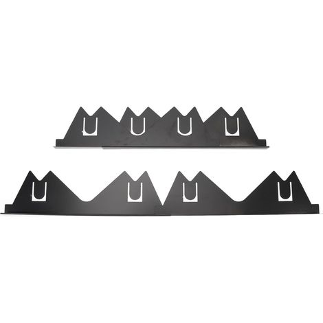 2 Pairs of Stainless Steel Stove Gap Covers Stove Gap Filler