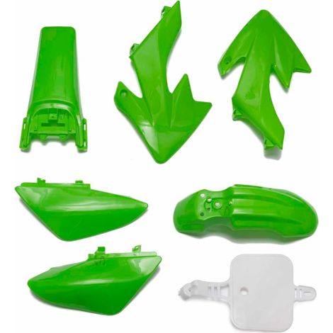 STI Carena Plastiche Pitbike Moto CRF 50 Verde