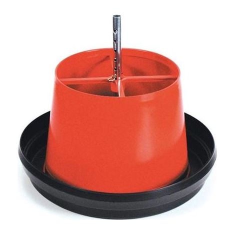 1PZ MANGIATOIA TRAMOGGIA PER POLLI Ï cm. 39x31 h  lt. 15 (kg. 5/10) (1/2)