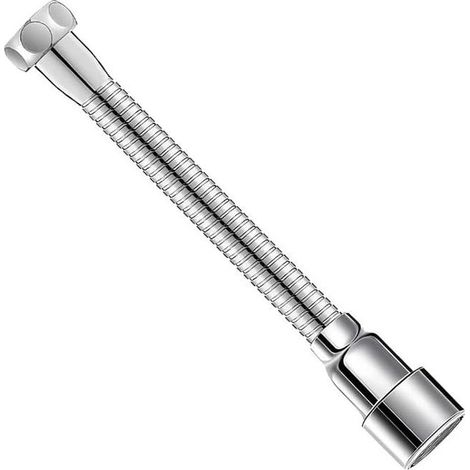 Rallonge Robinet Cuisine,Extension De Robinet,20cm Rallonge De Robinet Flexible à 360°,Rallonge Multifonction Avec 2 Modes De PulvéRisation,Sens Fixable Pour Cuisine Et Salle De Bain (1/5)