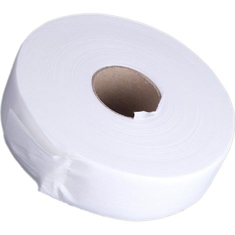 91,4 m de papier dépilatoire pour épilation à la cire, bandes de cire en papier non tissé (blanc) (1/5)