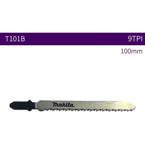 EASYCOMFORT MAKITA T101B Lame de scie à guichet Lame de scie courbe pour métal/bois/plaque 100MM 9TPI (1/5)