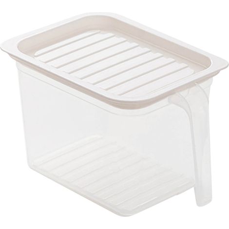 Boîte De Rangement Alimentaire - Boîte Hermetique Pour Réfrigérateur Et Cuisine - Transparente - 1 Unité (1/3)